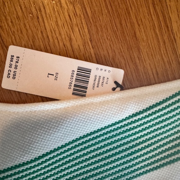 NWT Anthropologie One Shoulder Bow Tie Top Sz L - Picture 3 of 5